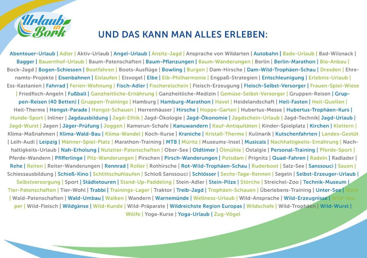 Familien-Suite-Im-Wald-Am-See Bork Esterno foto