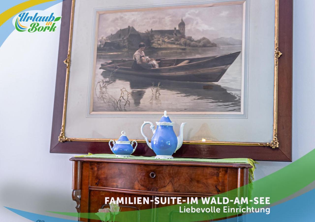 Familien-Suite-Im-Wald-Am-See Bork Esterno foto