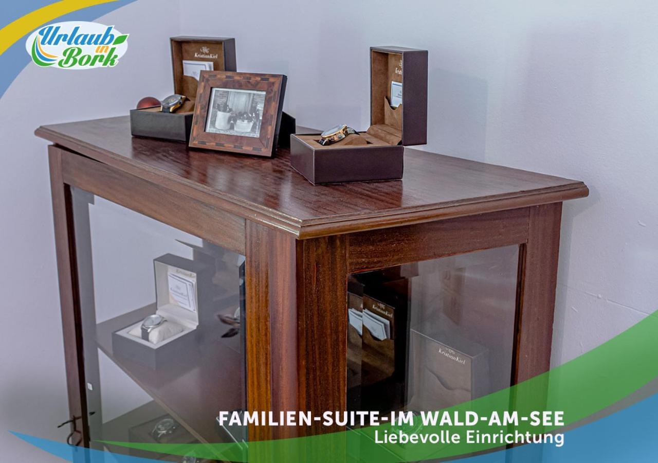 Familien-Suite-Im-Wald-Am-See Bork Esterno foto