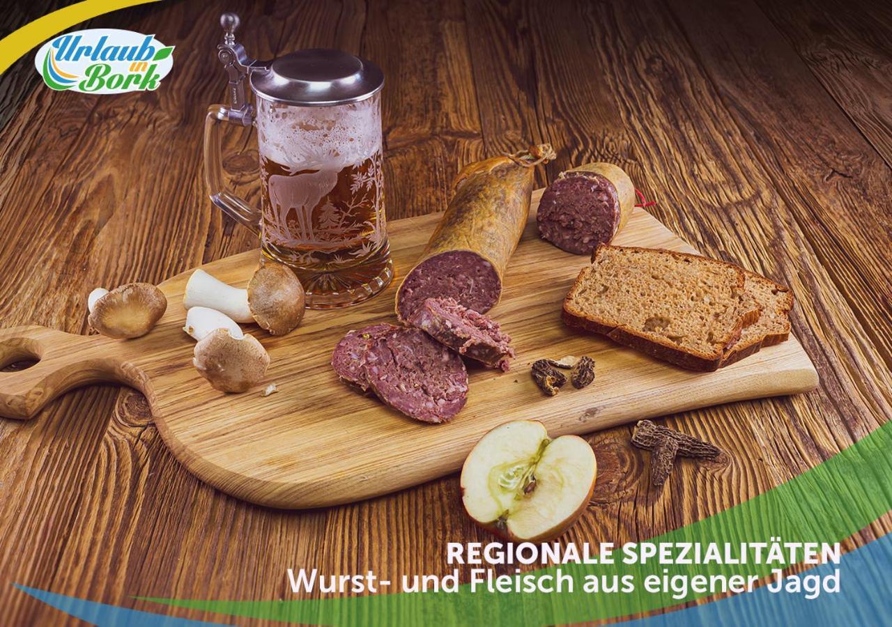 Familien-Suite-Im-Wald-Am-See Bork Esterno foto