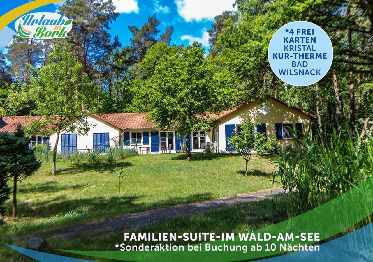 Familien-Suite-Im-Wald-Am-See Bork Esterno foto