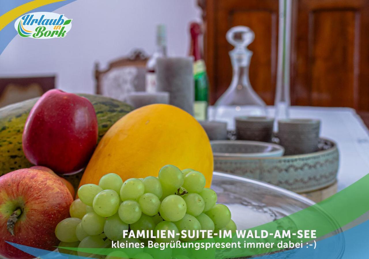 Familien-Suite-Im-Wald-Am-See Bork Esterno foto