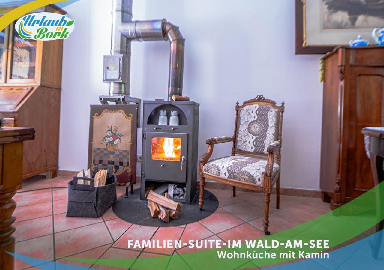 Familien-Suite-Im-Wald-Am-See Bork Esterno foto