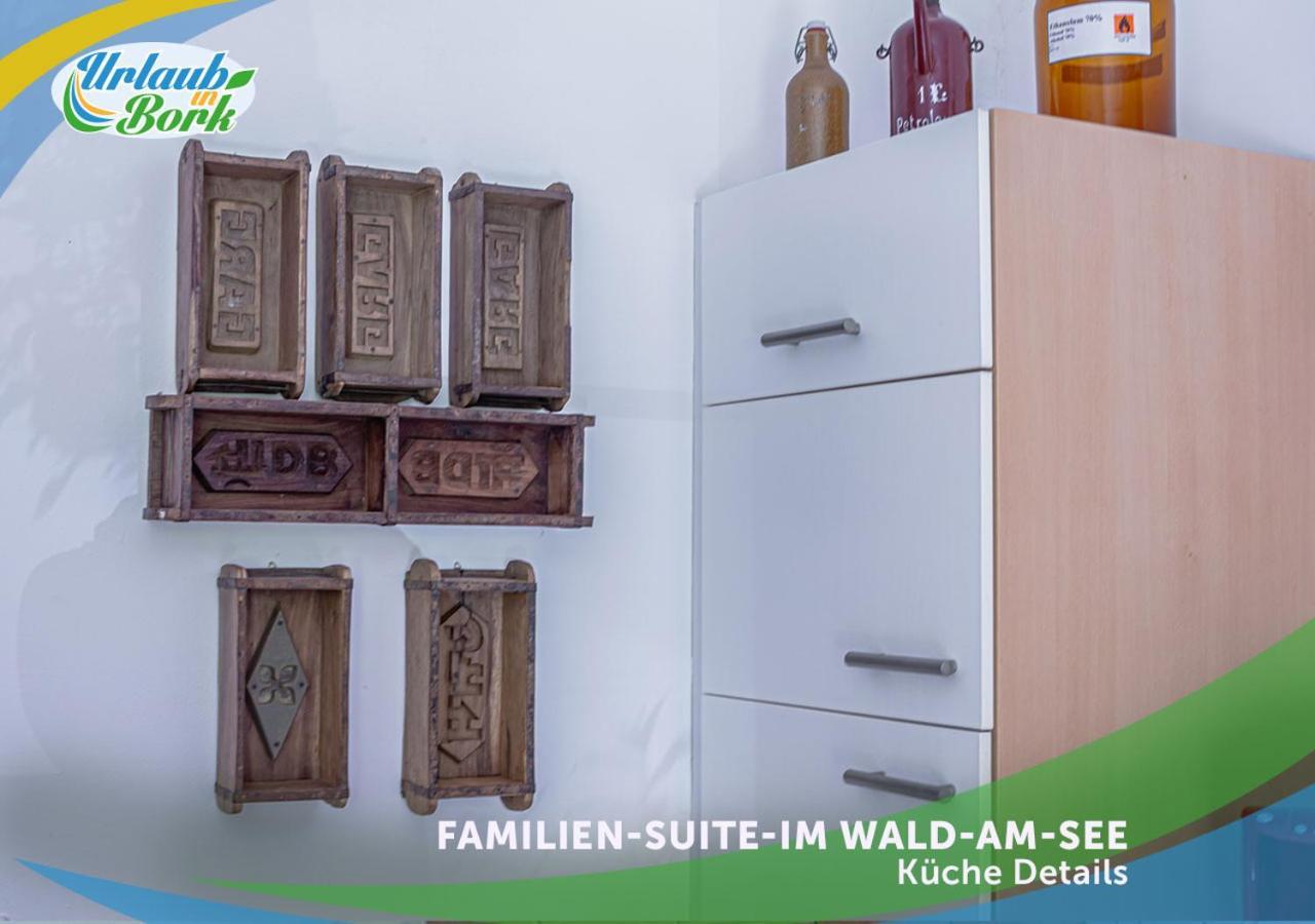 Familien-Suite-Im-Wald-Am-See Bork Esterno foto