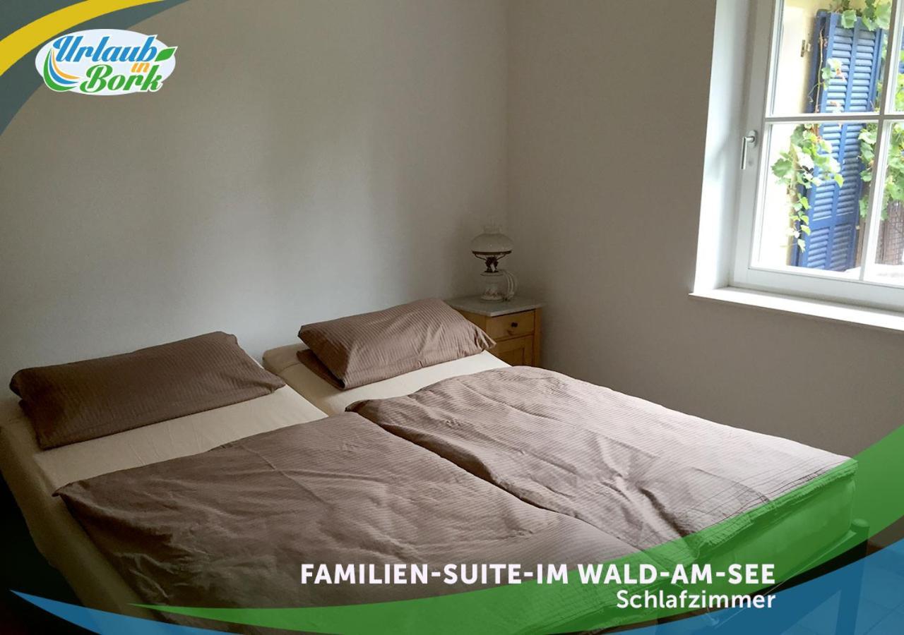 Familien-Suite-Im-Wald-Am-See Bork Esterno foto