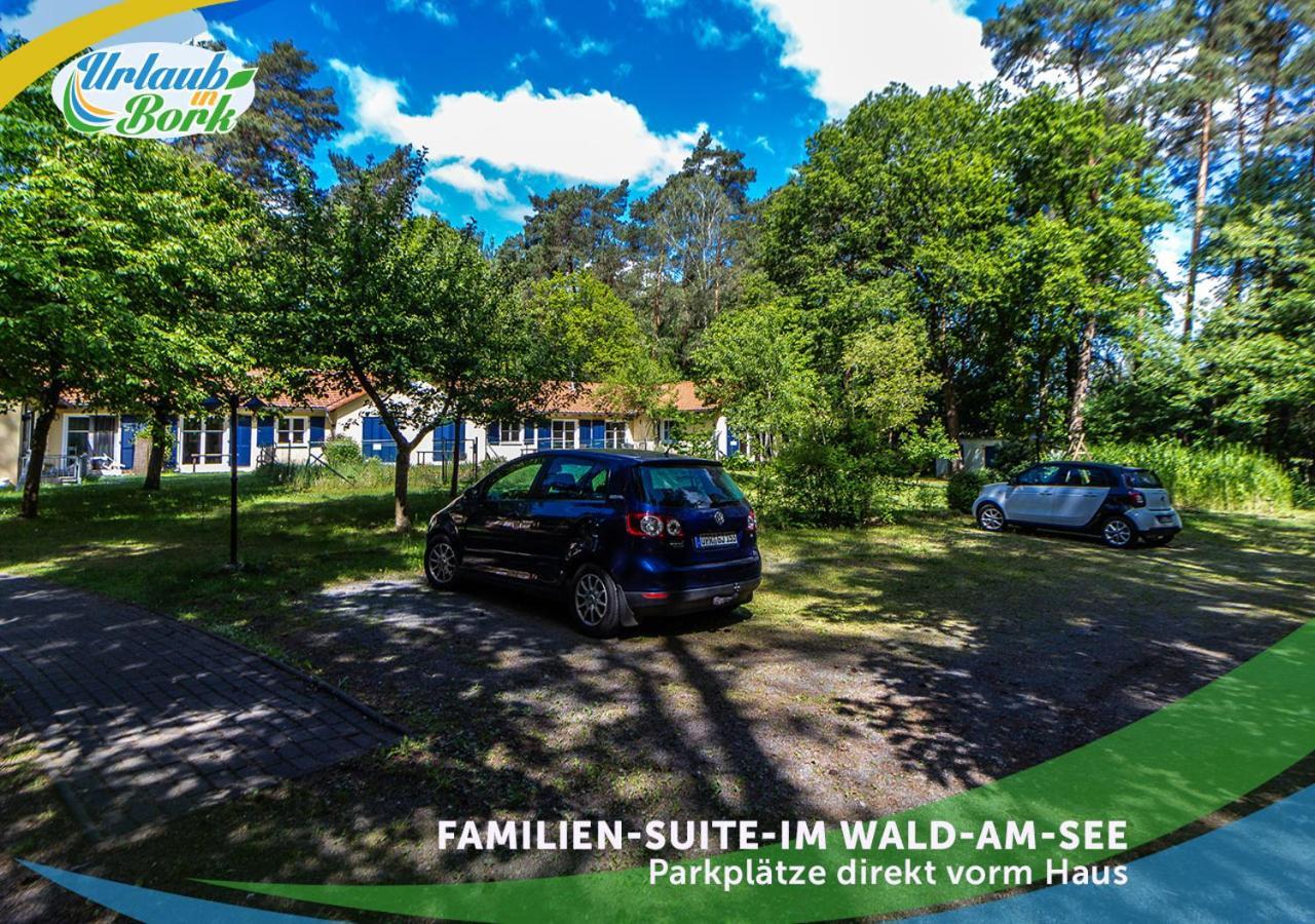 Familien-Suite-Im-Wald-Am-See Bork Esterno foto