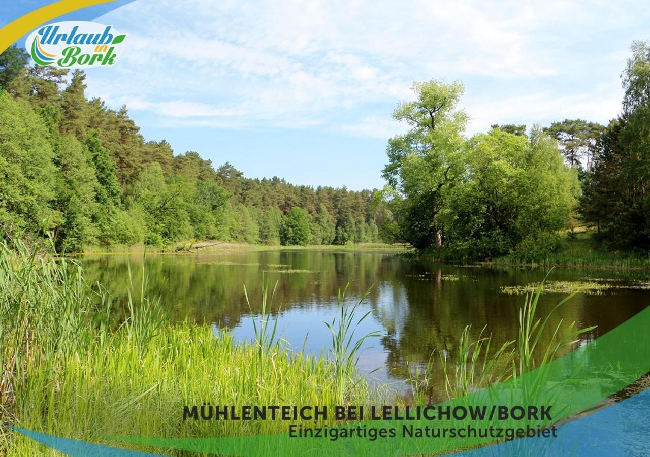 Familien-Suite-Im-Wald-Am-See Bork Esterno foto